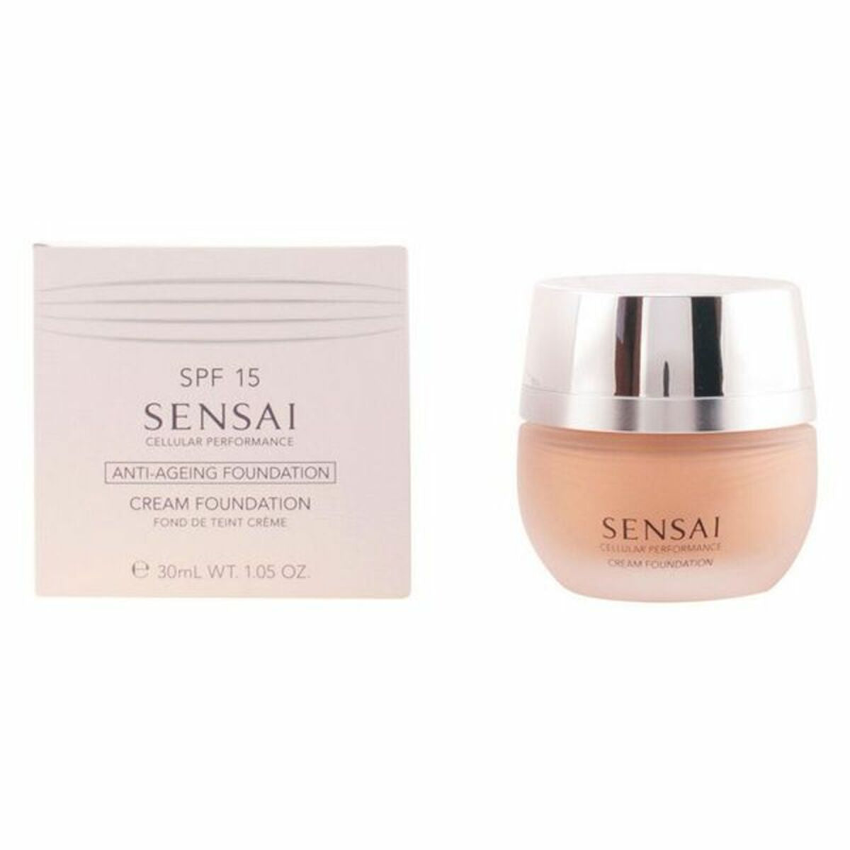 Foundation Kanebo Sensai Cp Cf23-Almond Beige Spf 15 30 ml makeup packaging