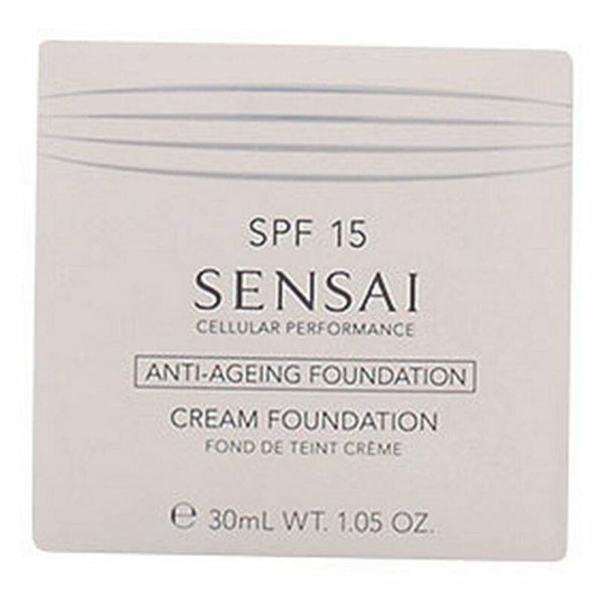 Fluid Foundation Make-up Kanebo Sensai Cp cf 25 Cf25-Topaz Beige Spf 15 30 ml makeup packaging