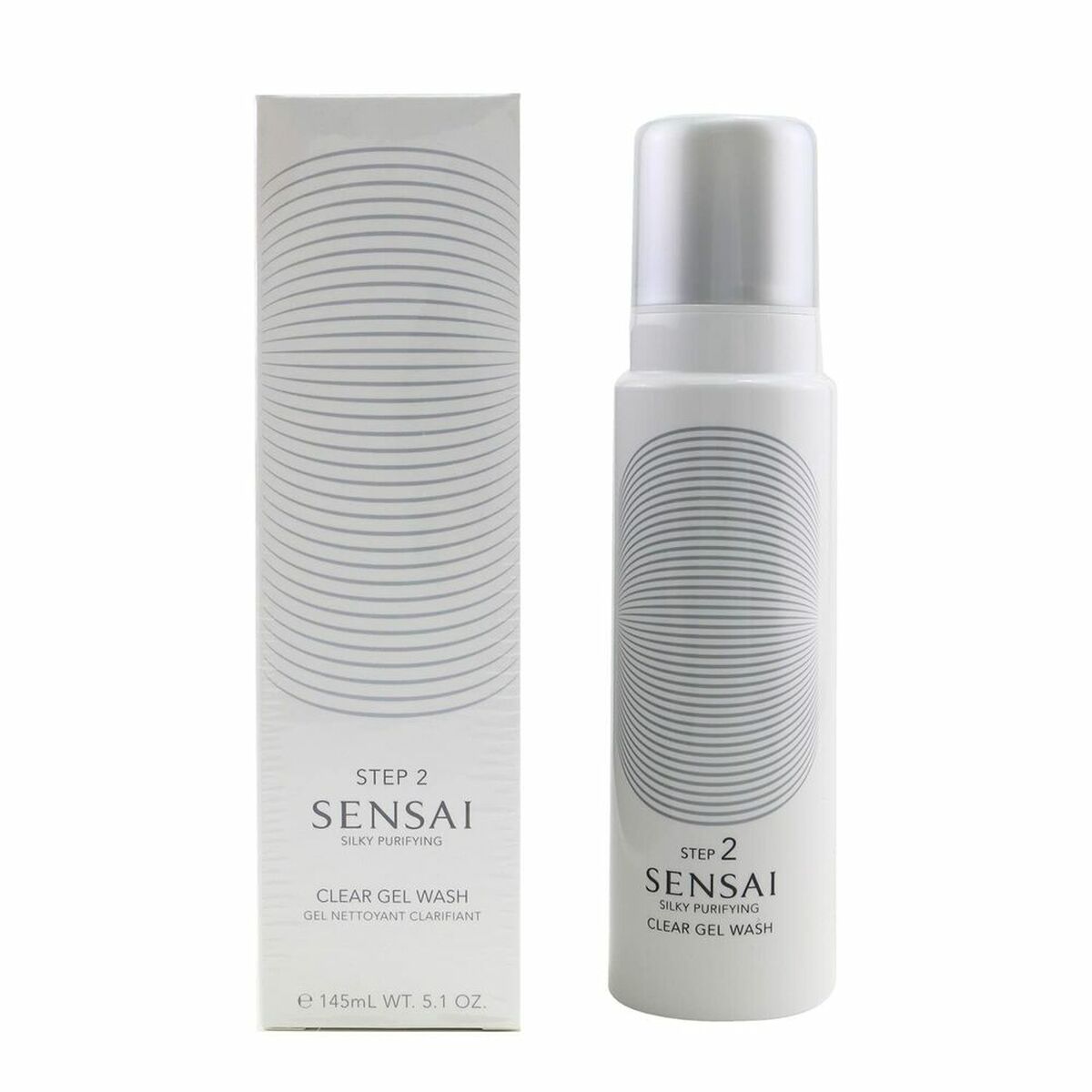 Facial Cleansing Gel Sensai SILKY 45 ml 145 ml for Women skincare packaging