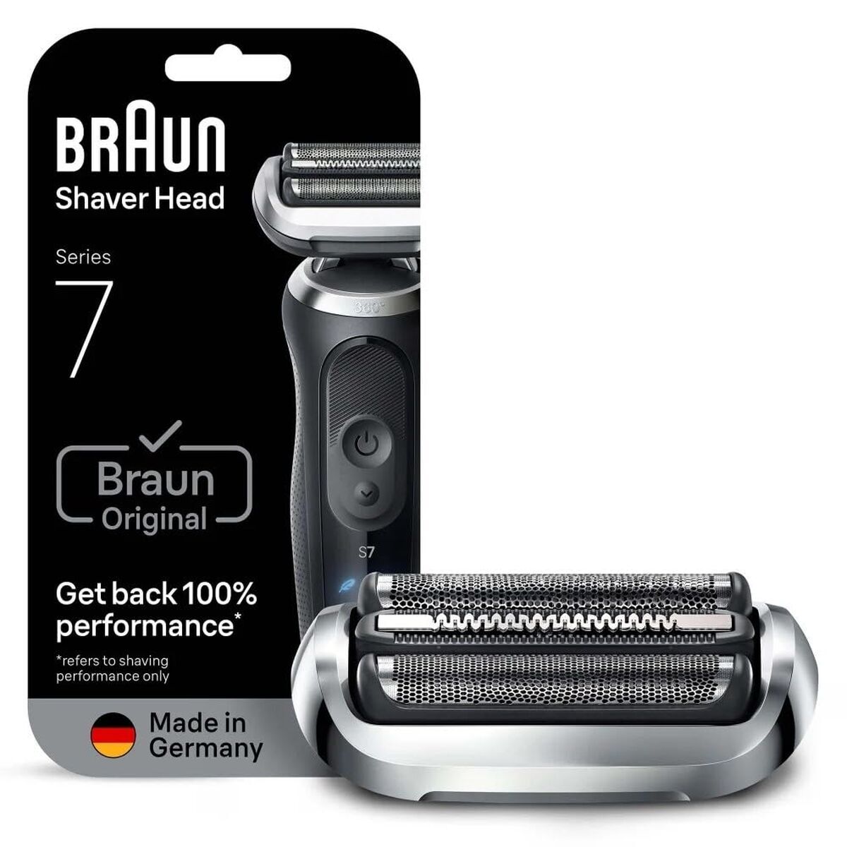 Replacement Head Braun product packaging