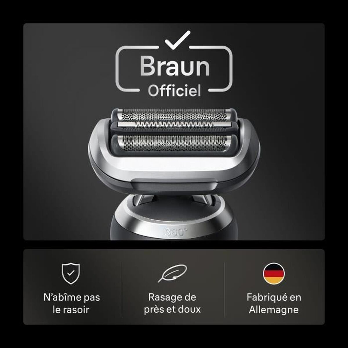 Replacement Head Braun product packaging