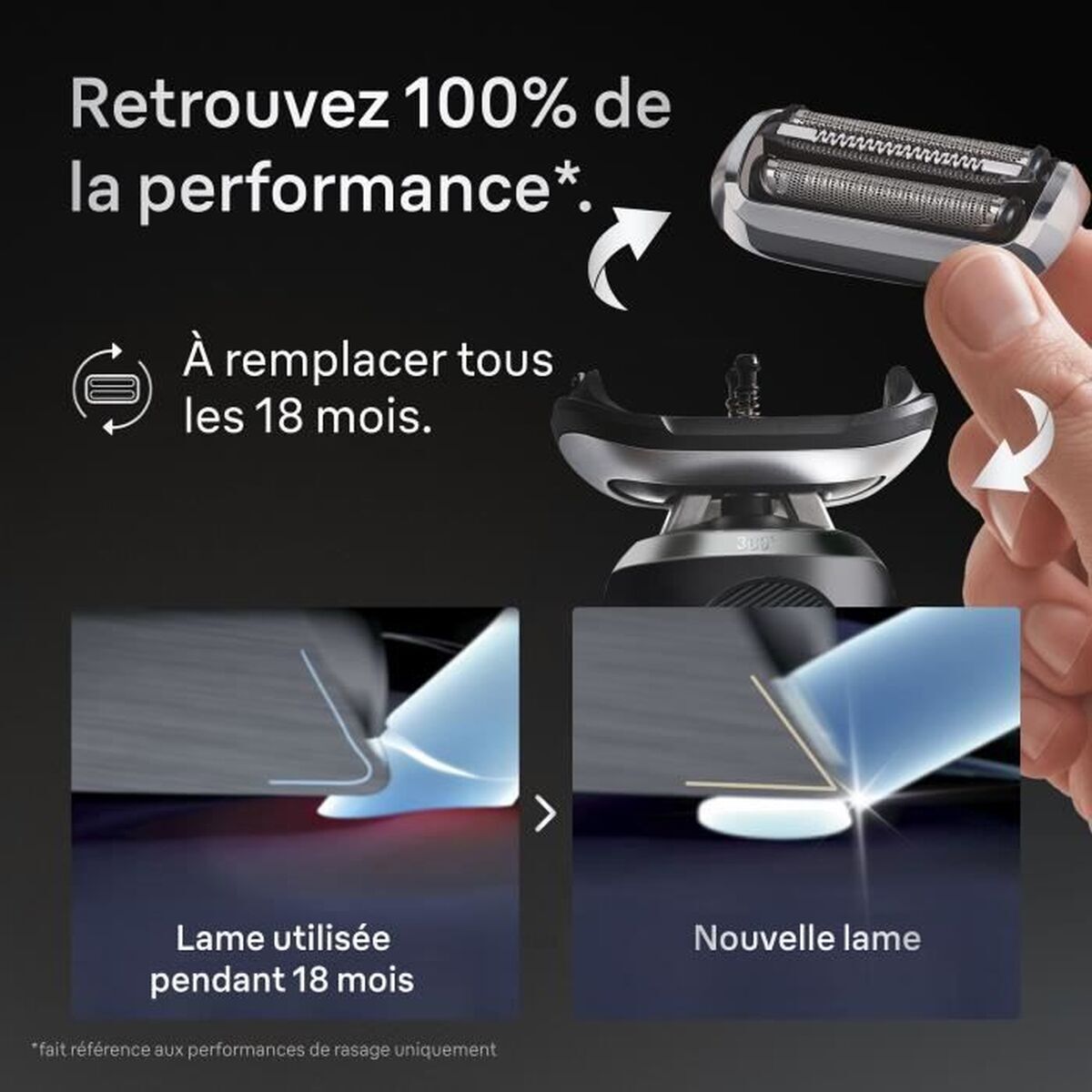 Replacement Head Braun product packaging