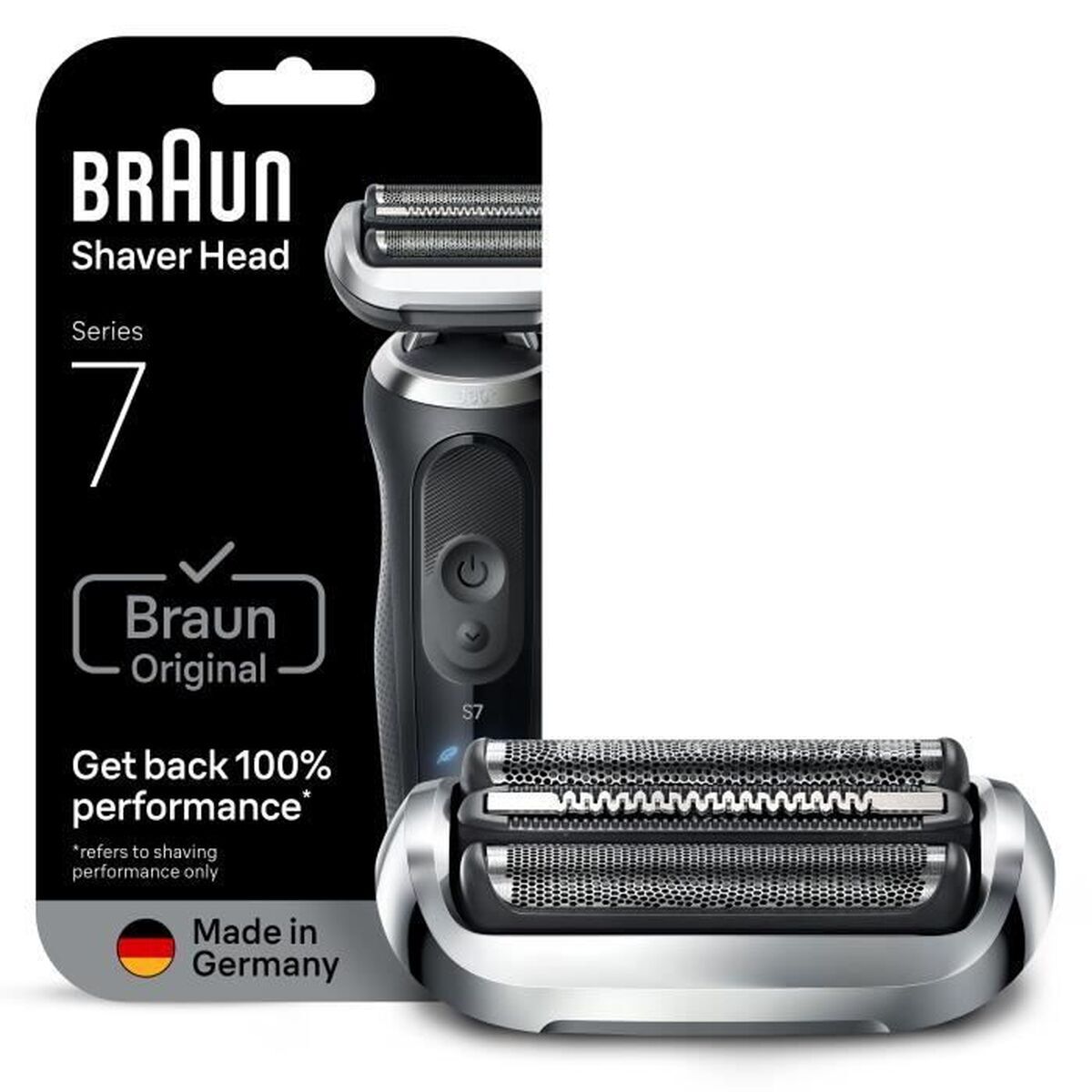 Replacement Head Braun product packaging