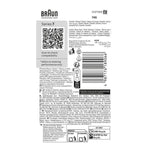 Replacement Head Braun product packaging