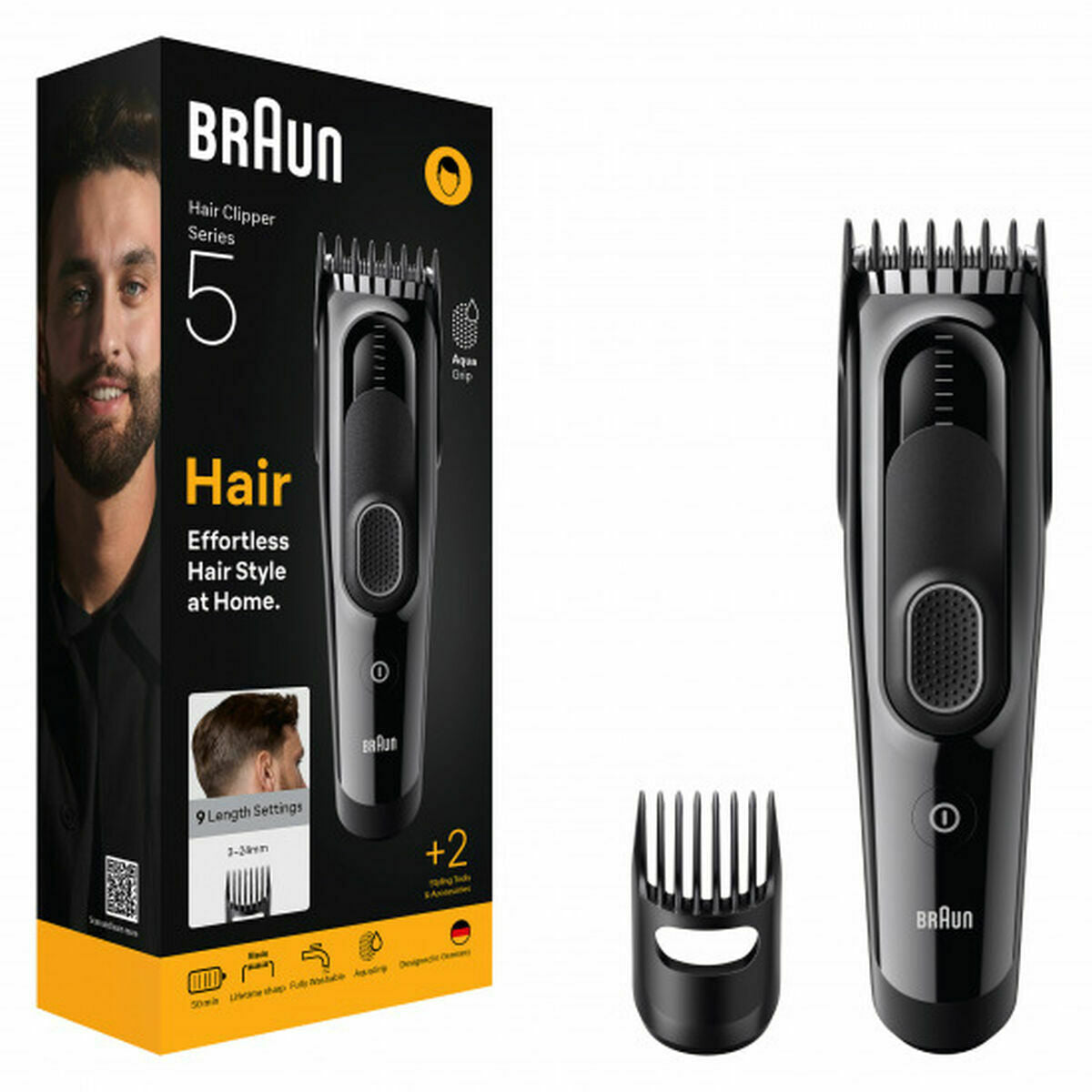 Hair Clippers Braun HC5510 S5 product packaging