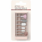 Manicure and pedicure sets FLAWLESS Salon Nails 6 Pieces product packaging