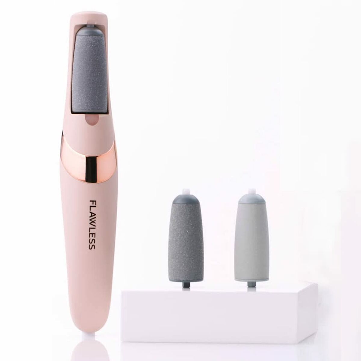 Electric Callus Remover FLAWLESS Pedi Pink product packaging