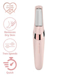 Electric Callus Remover FLAWLESS Pedi Pink product packaging