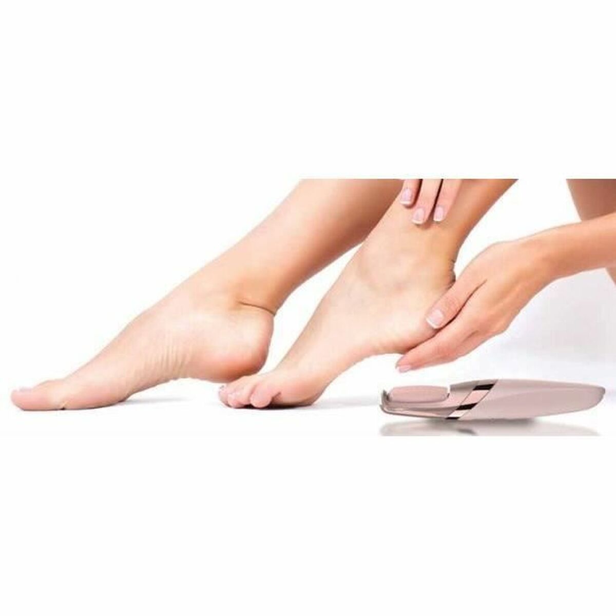 Electric Callus Remover FLAWLESS Pedi Pink product packaging