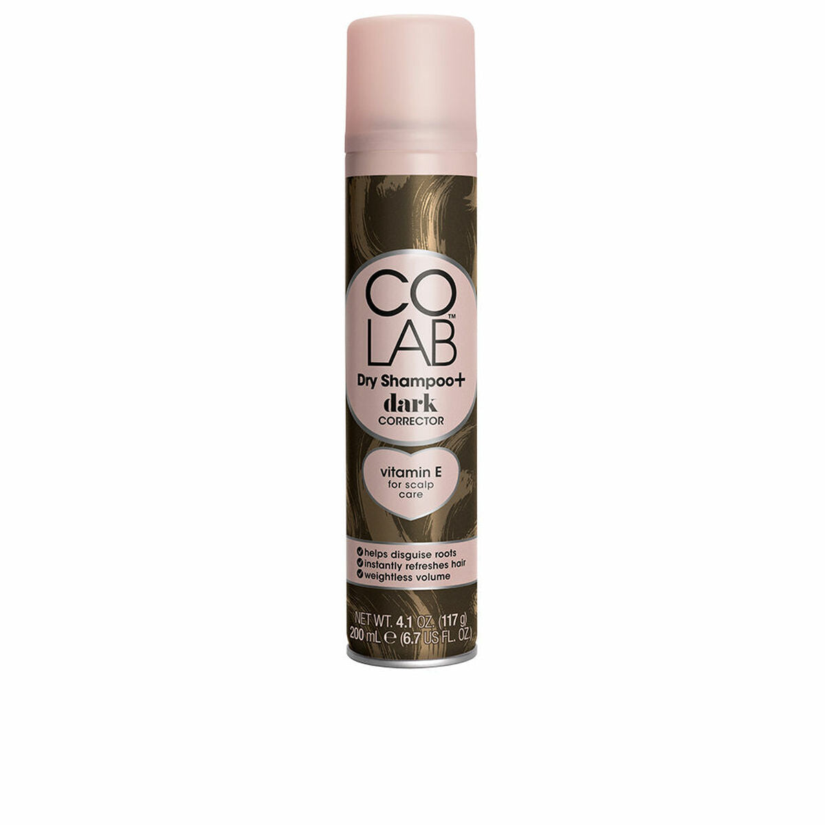 Dry Shampoo Colab Dark 200 ml shampoo bottle