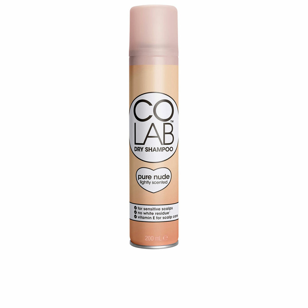 Dry Shampoo Colab PURE NUDE 200 ml shampoo bottle