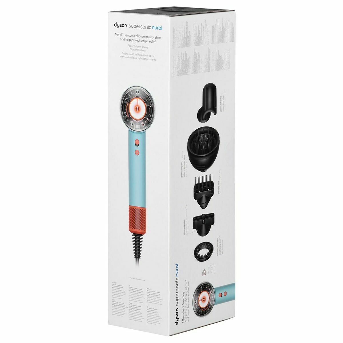 Hairdryer Dyson SUPERSONIC NURAL Black 1600 W product packaging