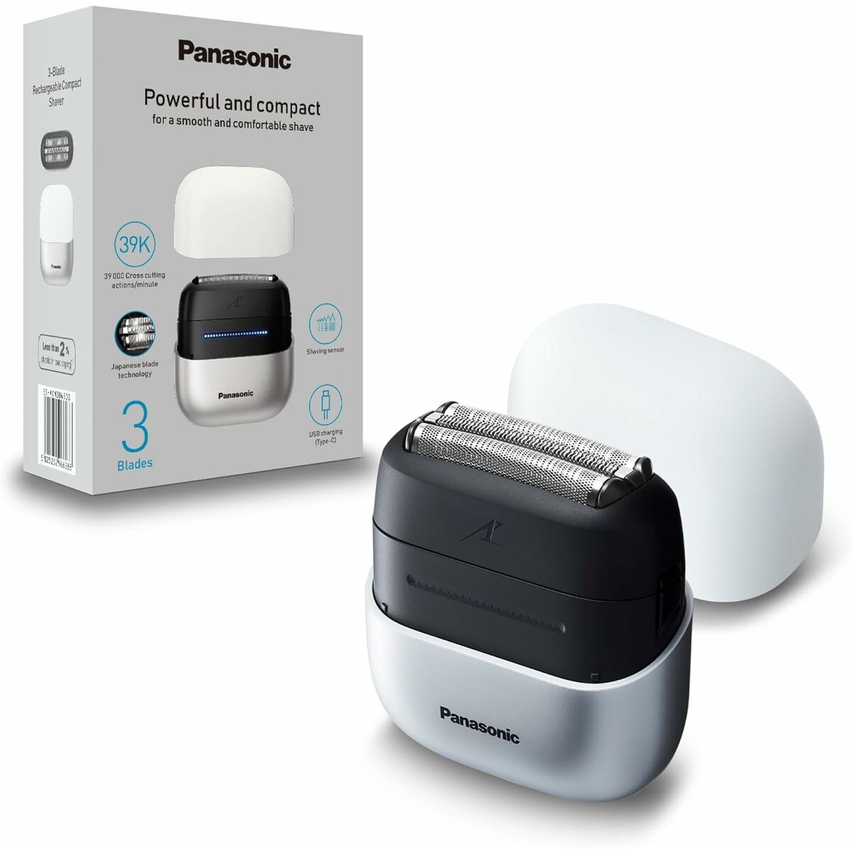 Electric Shaver Panasonic ES-CM3B product packaging