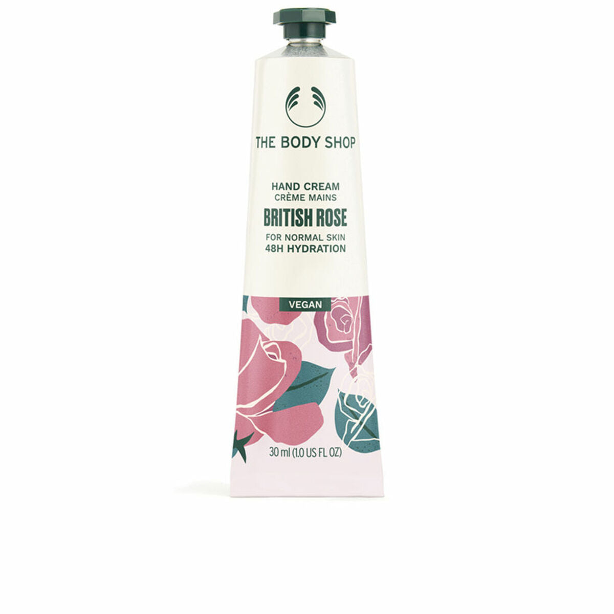 Hand Cream The Body Shop BRITISH ROSE 30 ml skincare packaging