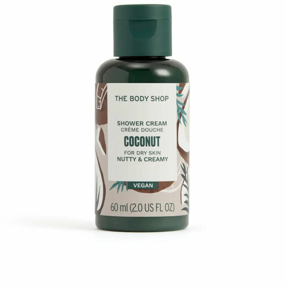 Shower Gel The Body Shop THE BODY SHOP COCONUT 60 ml skincare packaging