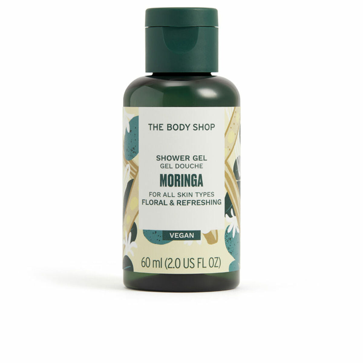 Shower Gel The Body Shop MORINGA 60 ml skincare packaging