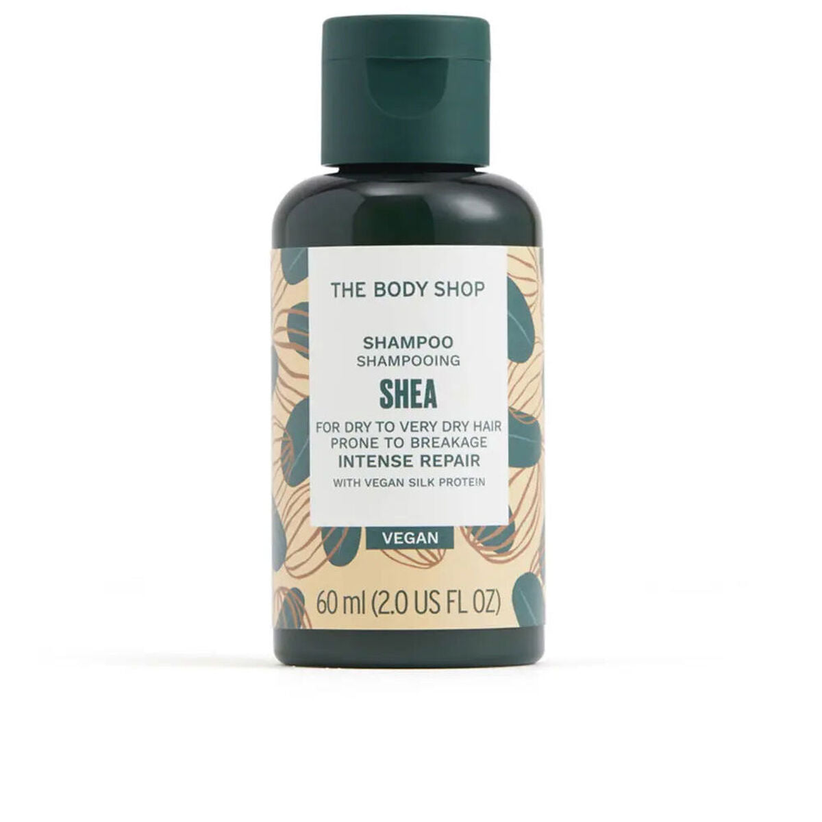 Shampoo The Body Shop SHEA 60 ml shampoo bottle