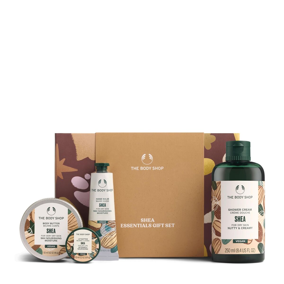 Women's Cosmetics Set The Body Shop SHEA product packaging