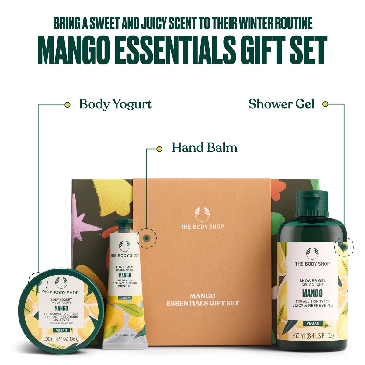 Women's Cosmetics Set The Body Shop THE BODY SHOP MANGO for Women product packaging