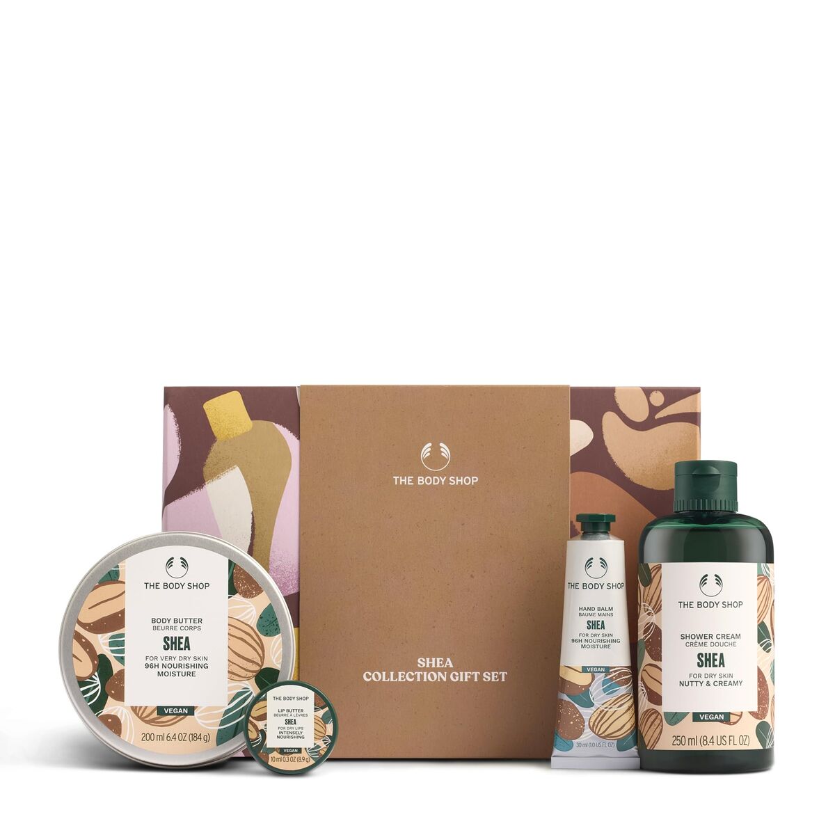 Women's Cosmetics Set The Body Shop SHEA product packaging