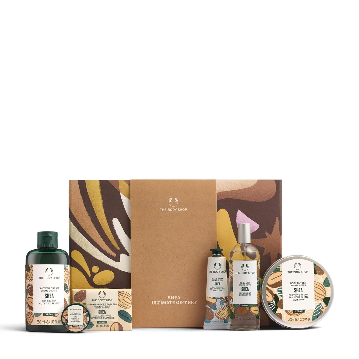 Women's Cosmetics Set The Body Shop SHEA for Women product packaging