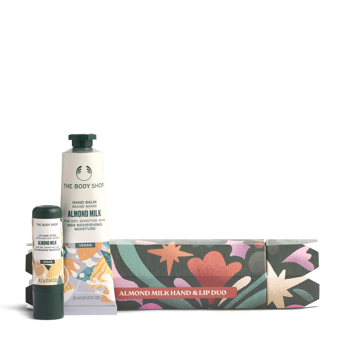 Moisturising Foot Cream The Body Shop ALMOND MILK skincare packaging