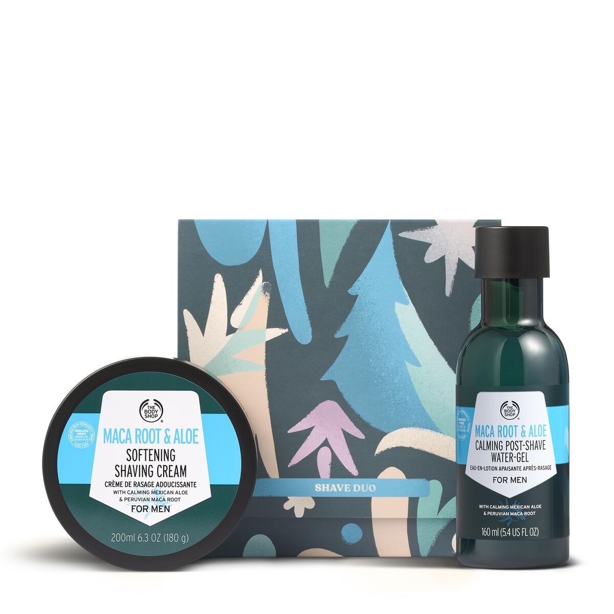 Aftershave Lotion The Body Shop SHAVE skincare packaging
