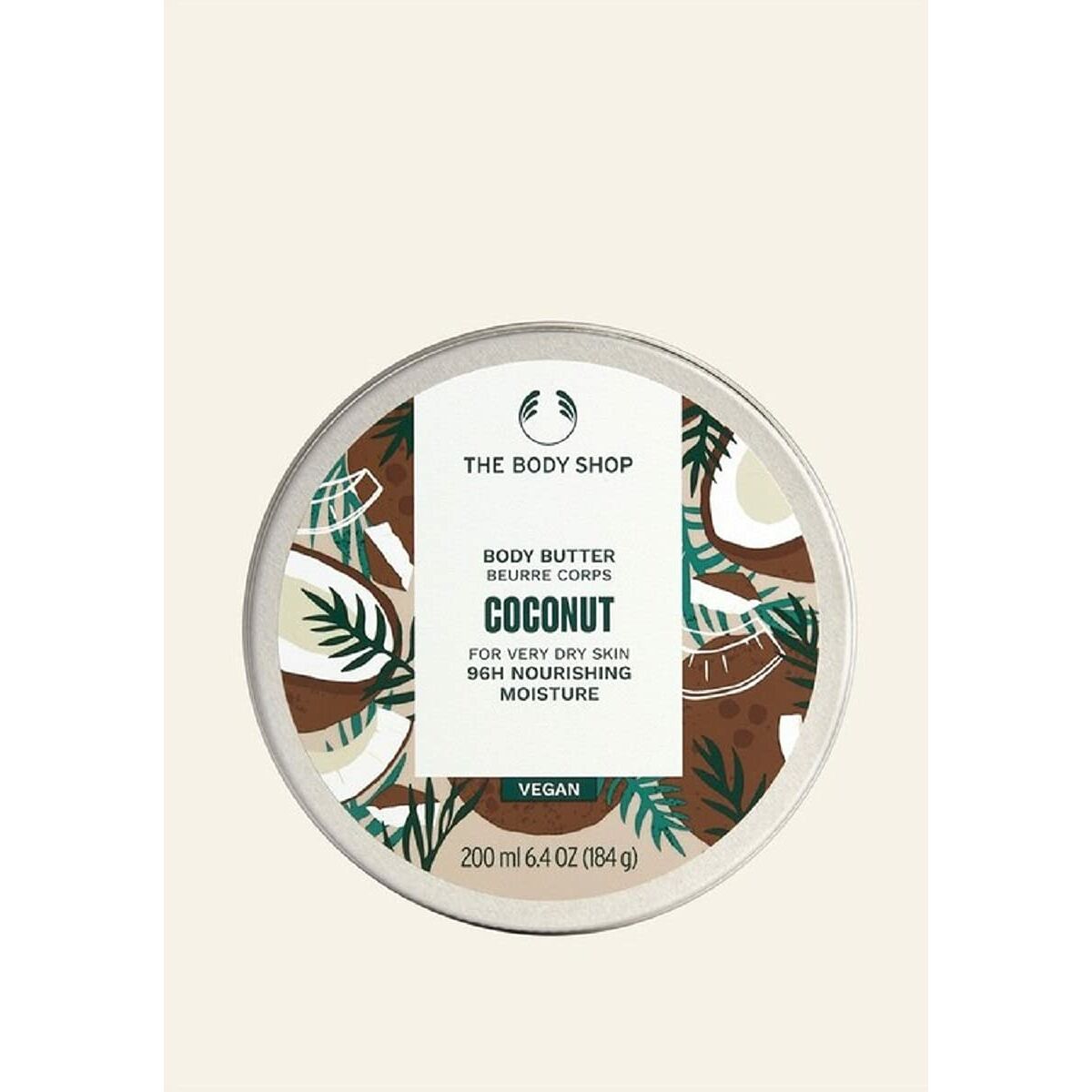 Body Butter The Body Shop 200 ml Coconut product packaging