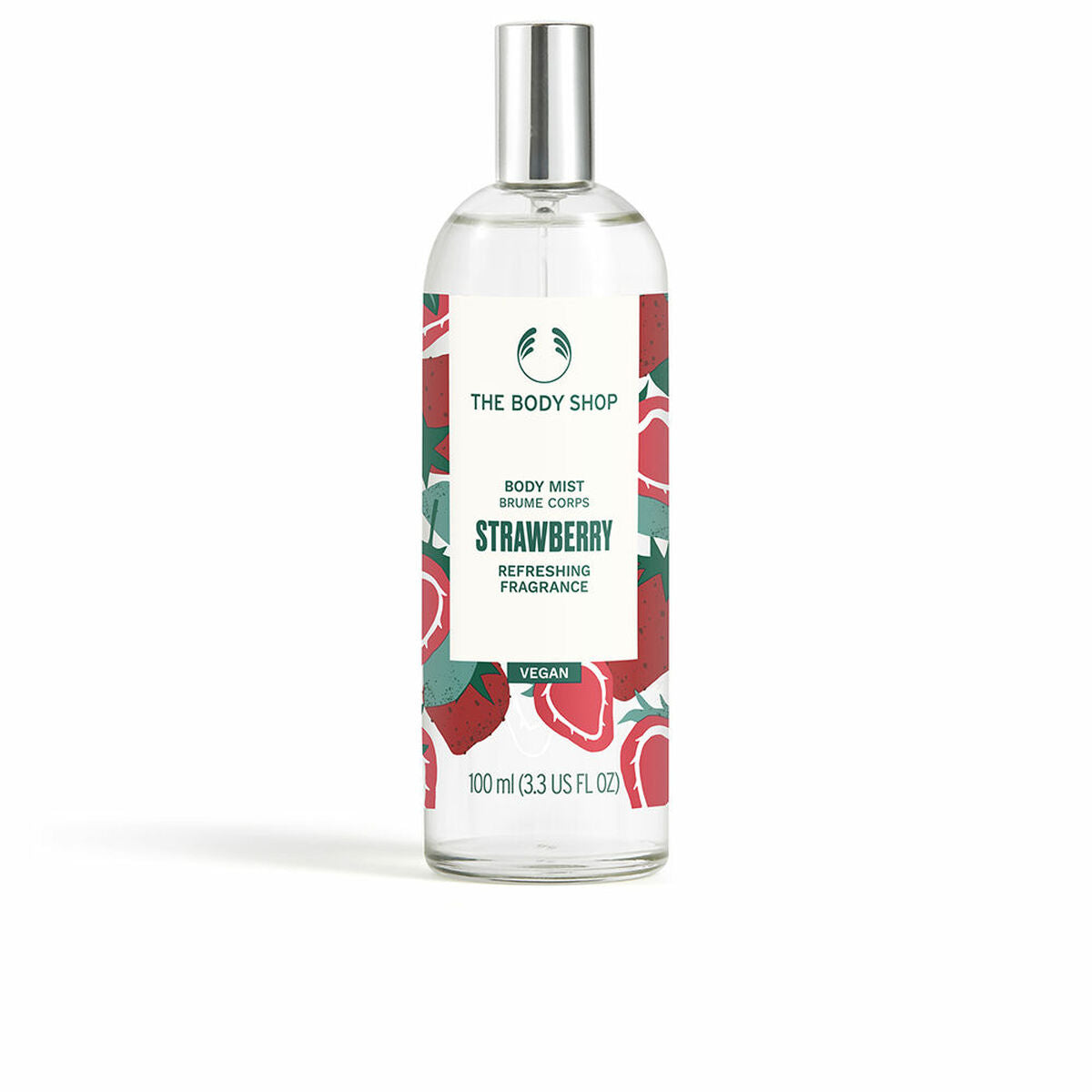 Body Mist The Body Shop STRAWBERRY 100 ml for Women product packaging