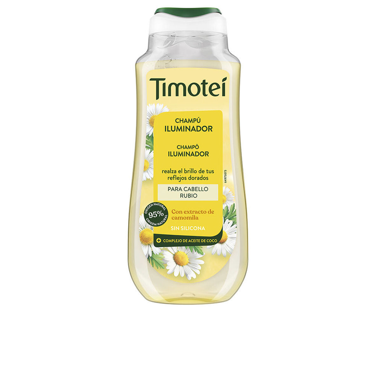 Shampoo Timotei TIMOTEI CAMOMILA 300 ml Highlighter shampoo bottle