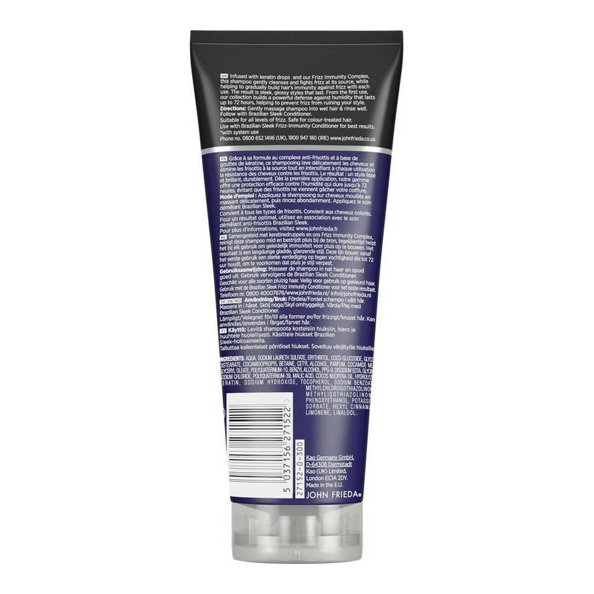 Shampoo John Frieda Ease 250 ml shampoo bottle