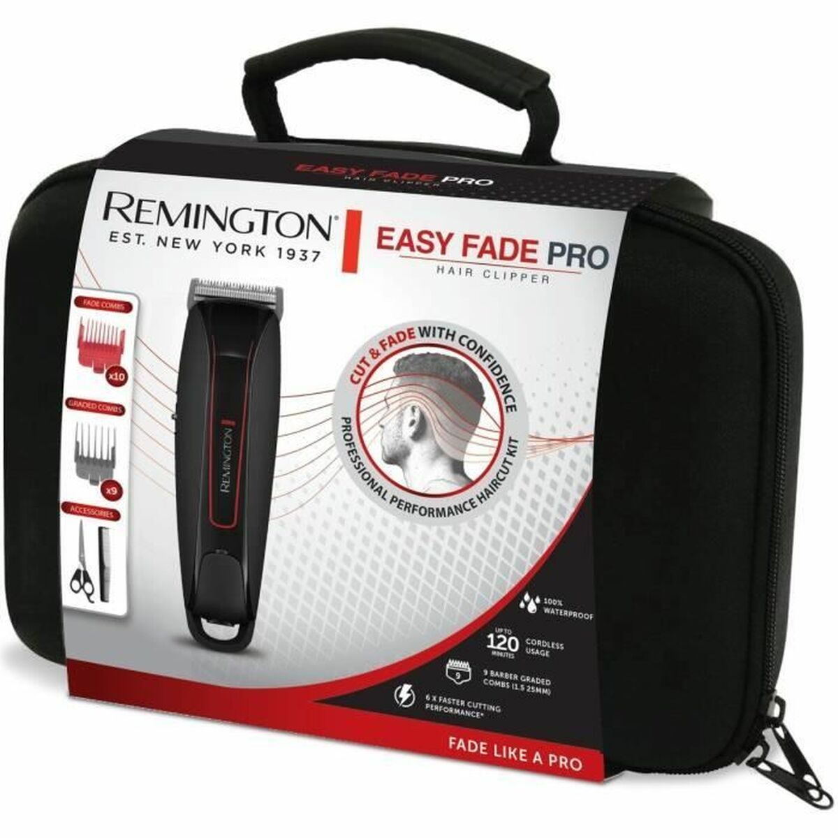 Hair Clippers Remington HC550 product packaging