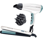 Hairdryer Remington White Black 2300 W product packaging