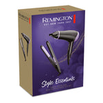 Hairdryer Remington Black 2000 W product packaging