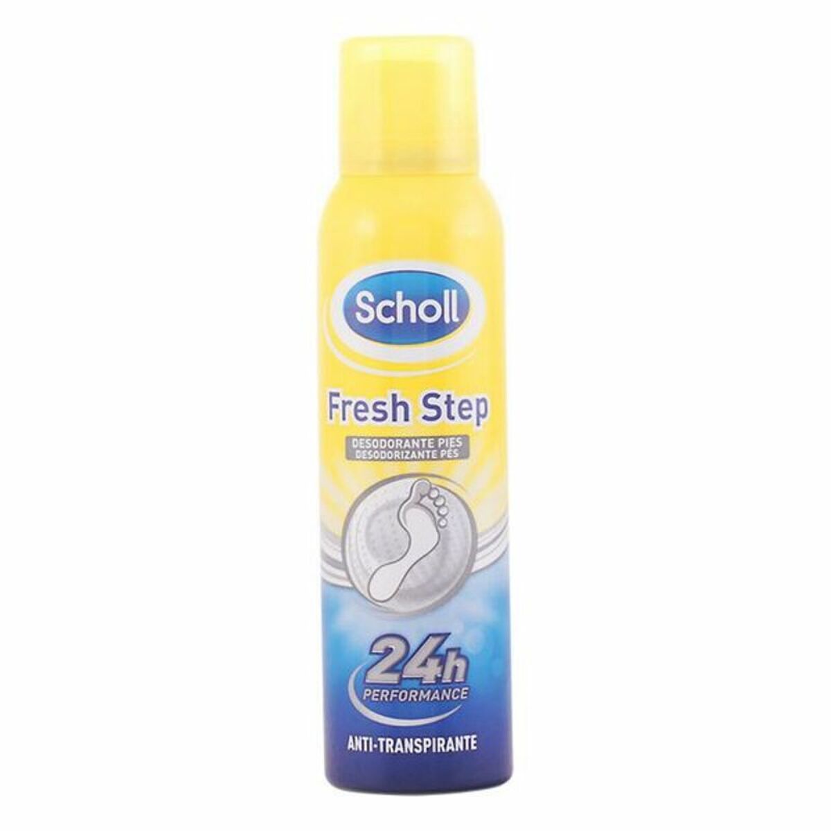 Anti-Perspirant Deodorant for Feet Fresh Step Scholl product packaging
