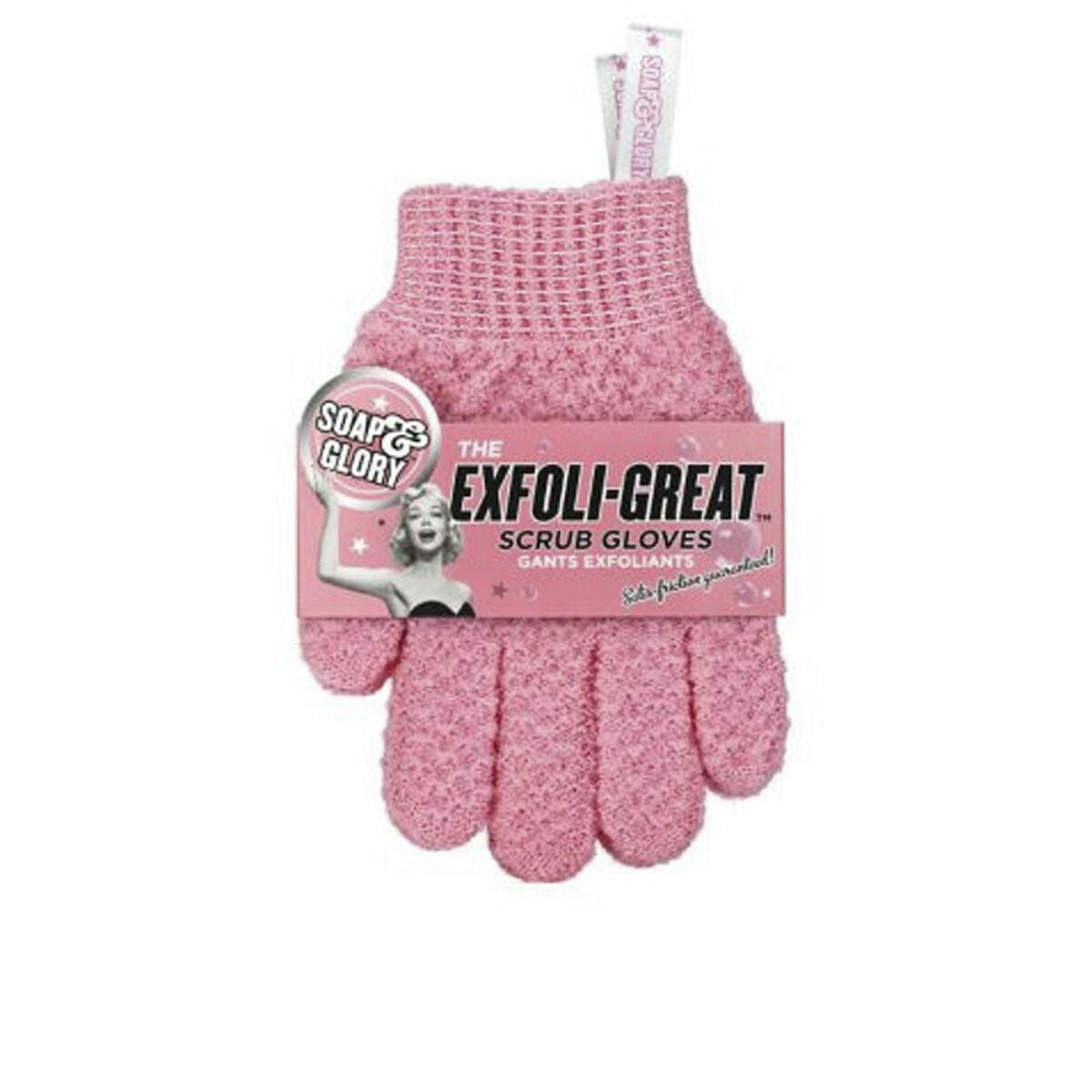 Exfoliating Mitt Soap & Glory The Exfoli-Great (2 Units) product packaging