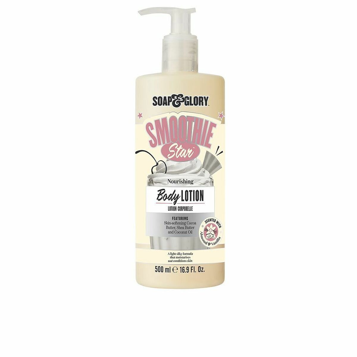 Body Lotion Soap & Glory Smoothie Star 500 ml skincare packaging
