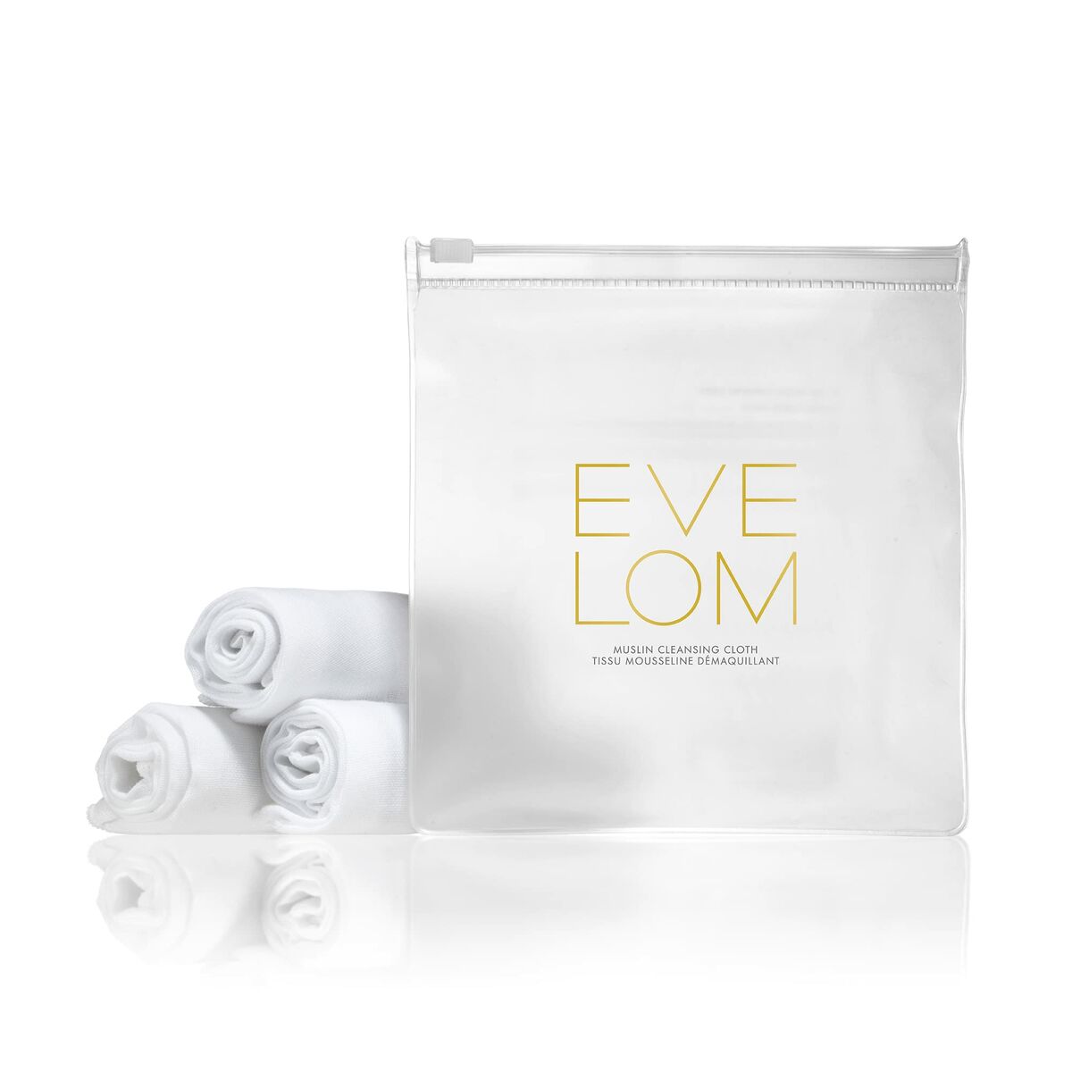 Muslin facecloth Eve Lom 0028/4910 (3 Units) product packaging