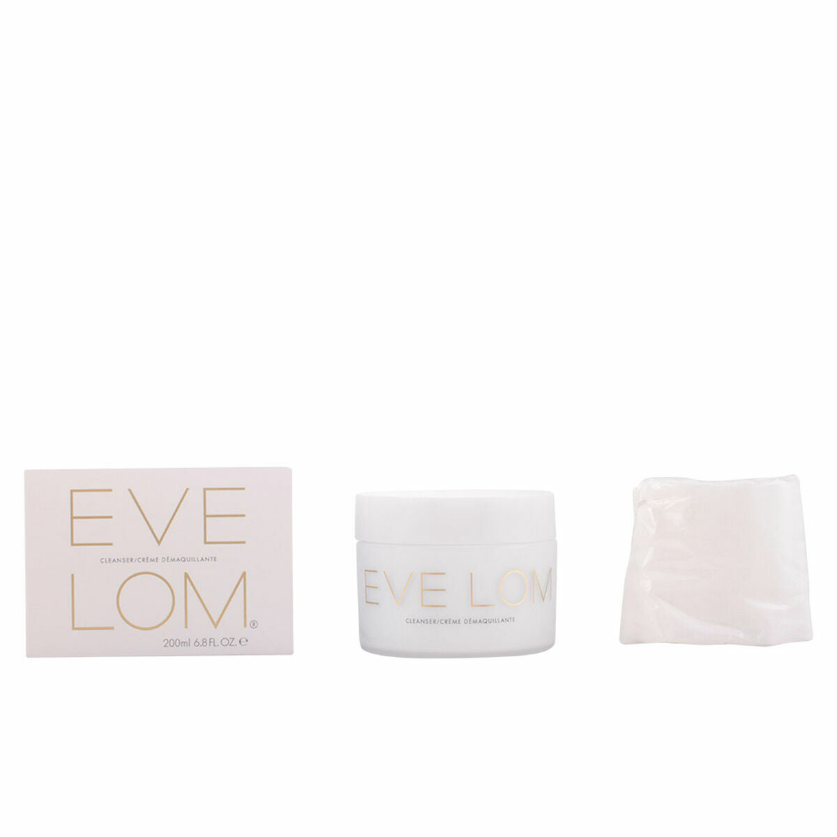 Facial Cleanser Cleans Eve Lom skincare packaging