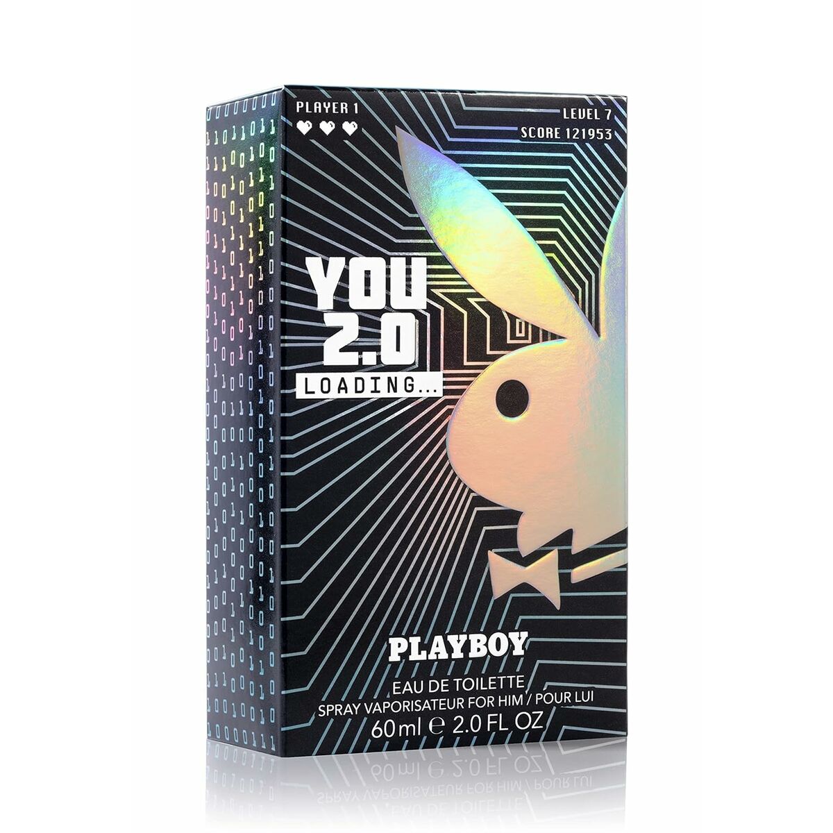 Men's Perfume Playboy You 2.0 Loading EDT 60 ml bottle