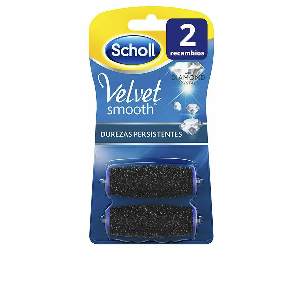 Foot Exfoliator Scholl Velvet Smooth (2 Units) product packaging