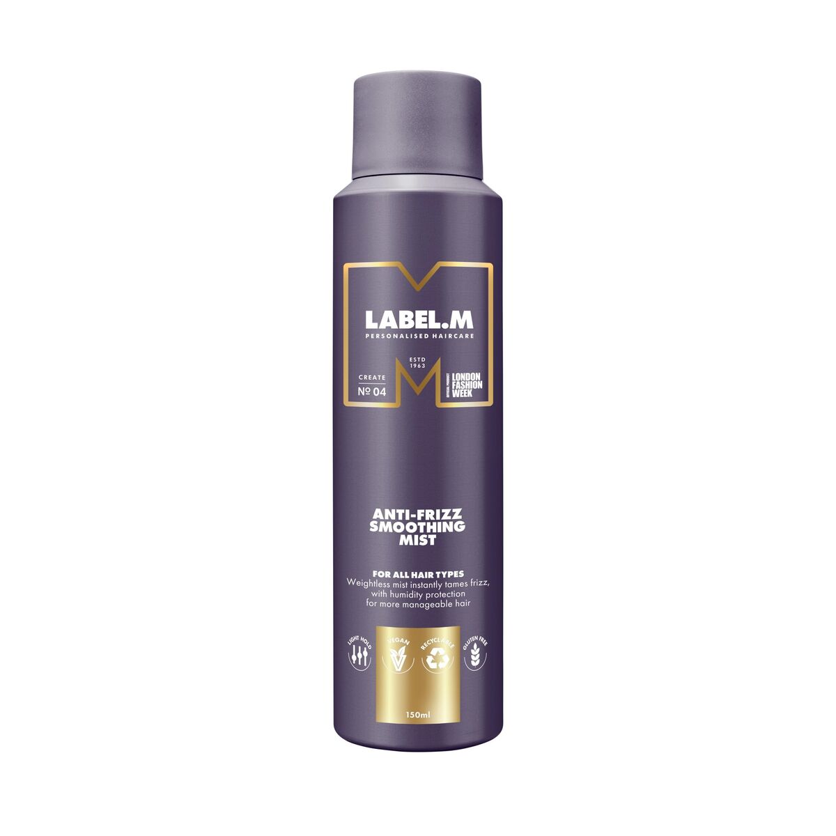Hair Spray Label.M for Women product packaging