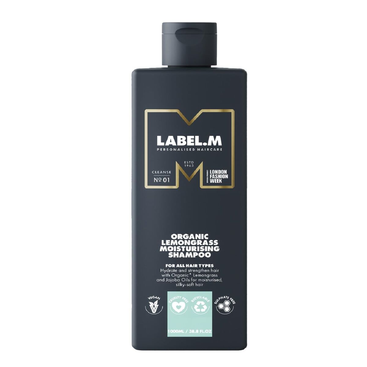 Shampoo Label.M for Women shampoo bottle