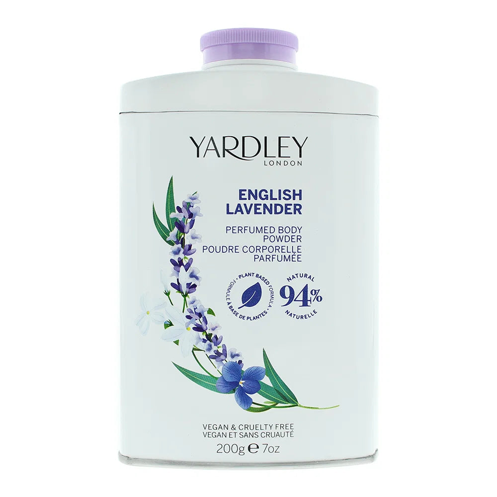Yardley, English Lavender, Body Powder, 200 g