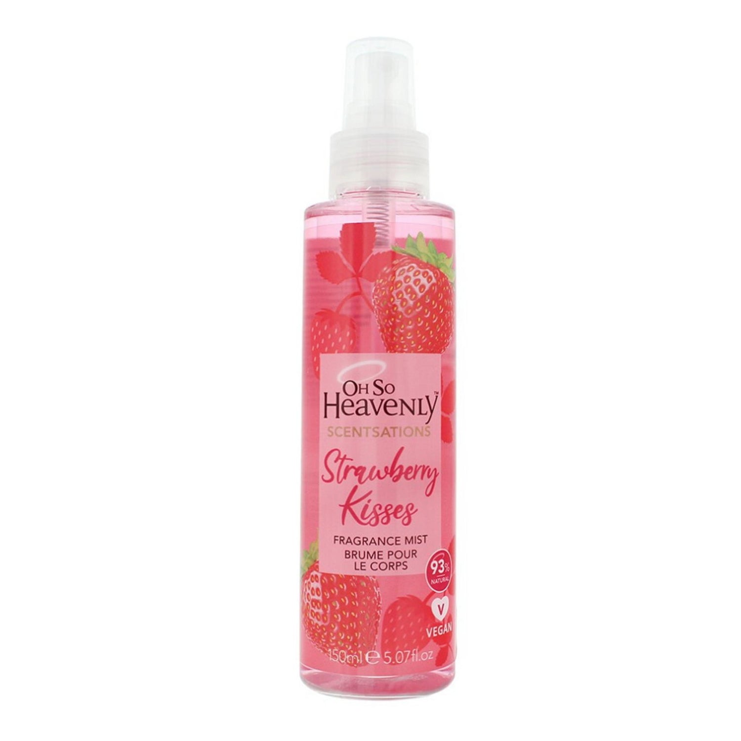 Oh So Heavenly, Scentsations Strawberry Kisses, Scented Spray, For Women, 150 ml