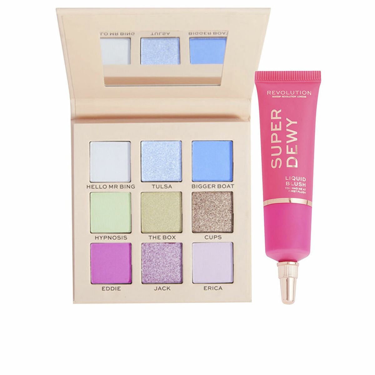Make-Up Set Revolution Make Up Friends X Revolution Chandler 2 Pieces for Women product packaging