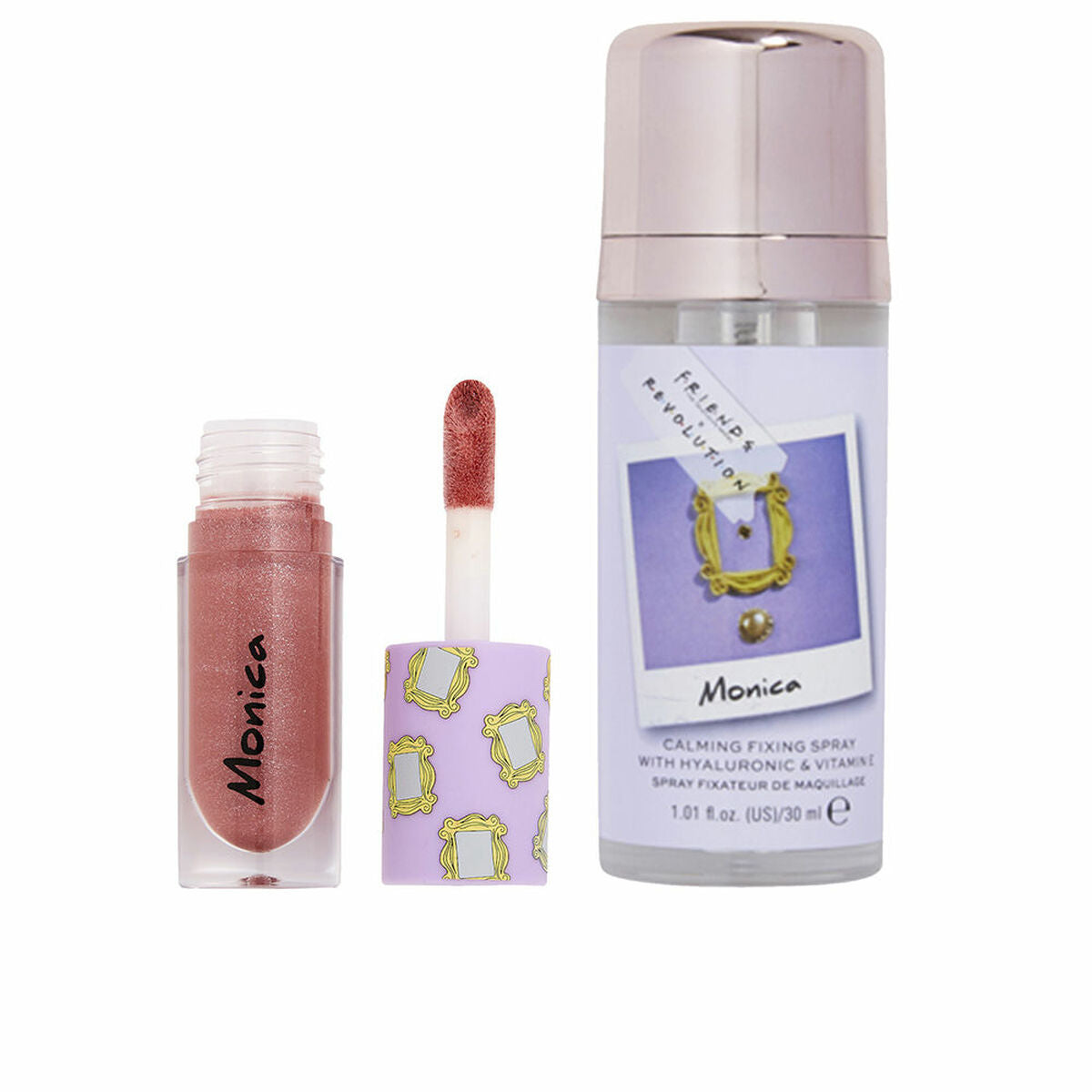 Make-Up Set Revolution Make Up Friends X Revolution Monica 2 Pieces product packaging
