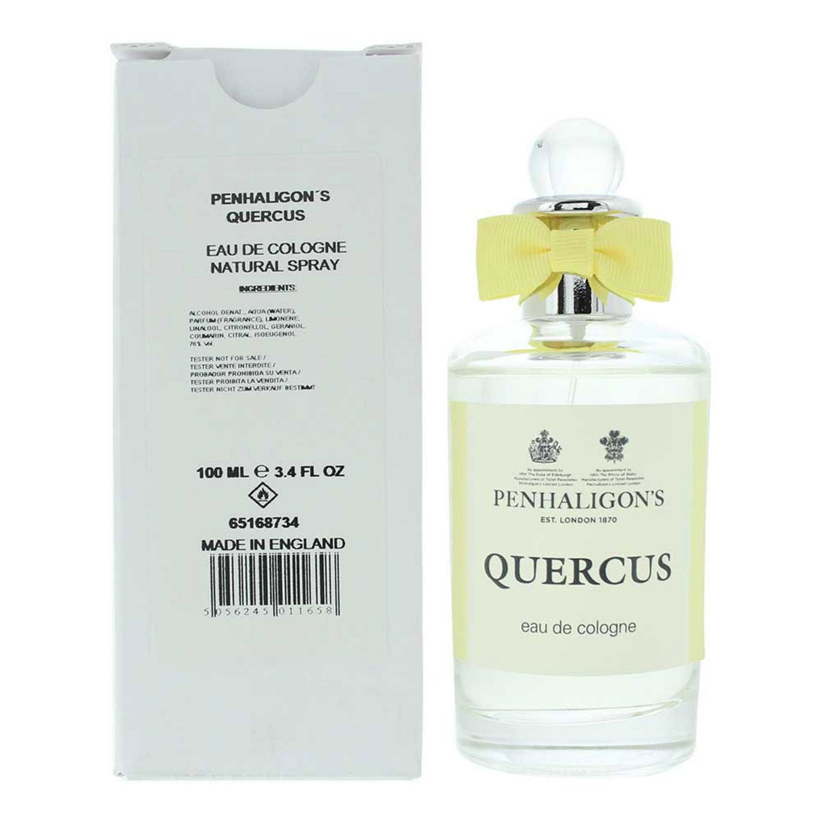 Penhaligon's, Quercus, Eau De Cologne, Unisex, 100 ml *Tester