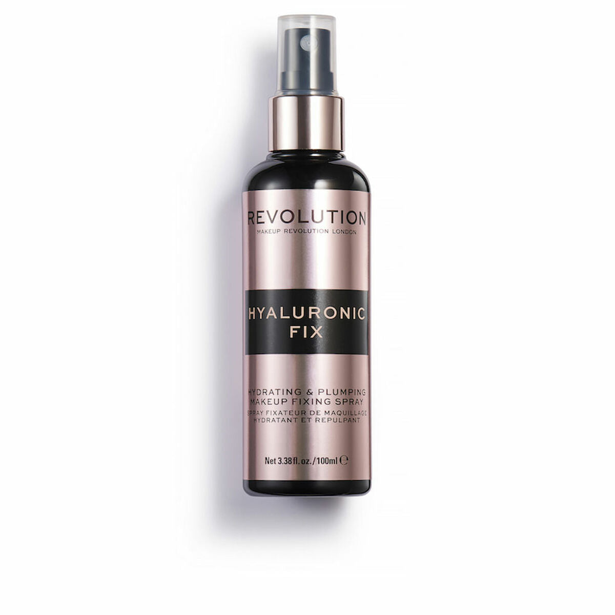 Hair Spray Revolution Make Up Hyaluronic Fix 100 ml product packaging