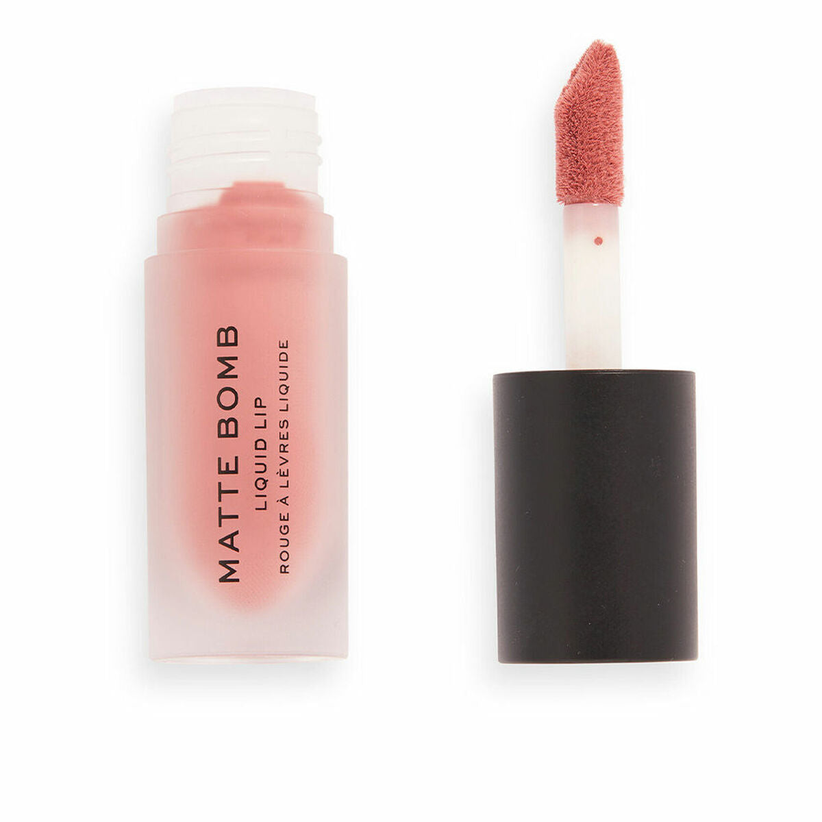Lipstick Revolution Make Up Matte Bomb fancy pink 4,6 ml 4.6 ml makeup packaging